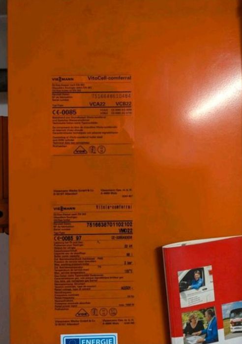 Viessmann Vitocell Cetrala termica Motorina, ulei 22KW