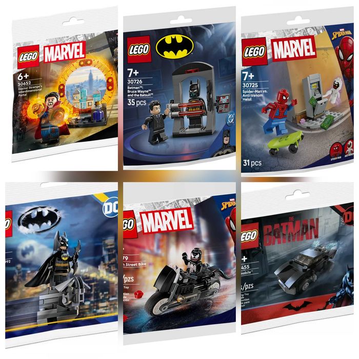 Нови Lego пликчета (polybags) различни модели