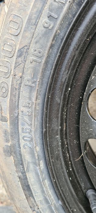 Нова джанта 16 5х100 с нова гума 205 55 16