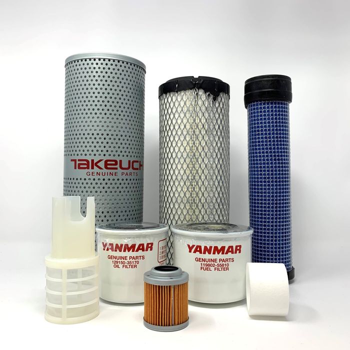 Filtre revizie excavatoare Takeuchi