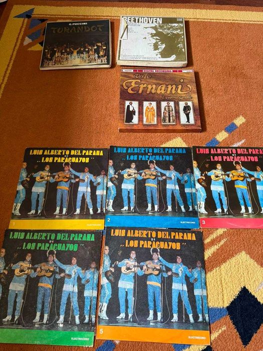 Lot 65 discuri vinil / LP — Electrecord, clasice, pop, tango, Sinatra, Smokie