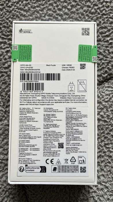 Телефон OPPO A6x 5 G