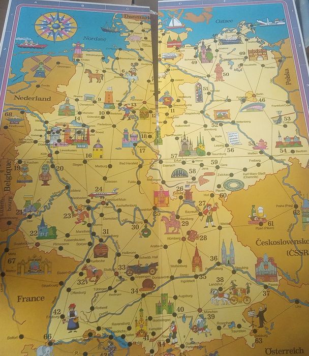 Joc educativ Ravensburger "Deutschlandreise"