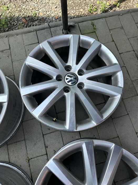 Jante originale 17 5 112  Wv Passat Touran Saran  CC Tiguan T ROC Jetta Golf 6 7 Skoda Octavia Superb Karoq Kodiaq Audi Seat