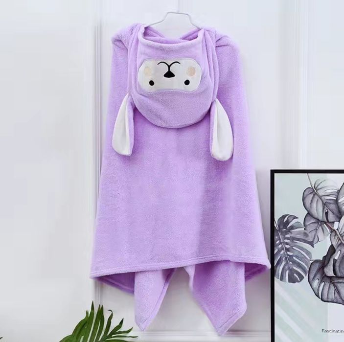 Детское полотенце пончо