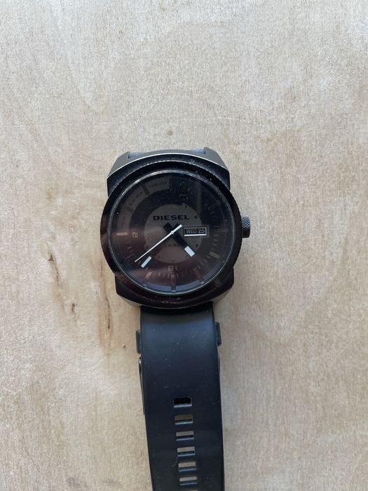 Ceas Diesel Rasp – All Black – Curea Silicon – Design Industrial