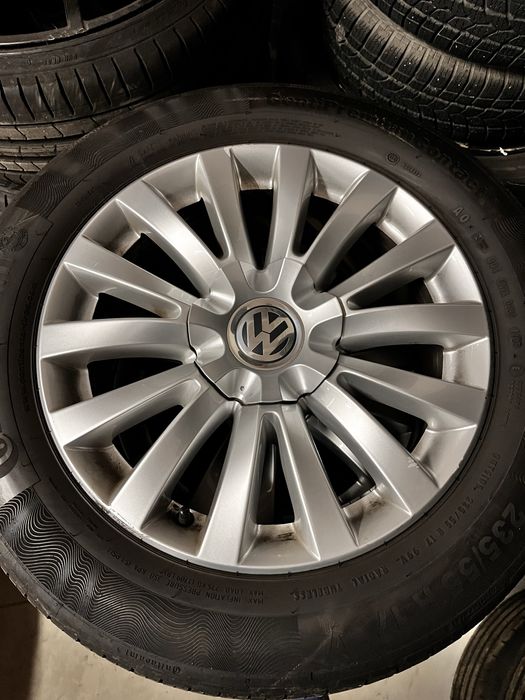 Jante cu anvelope vara 235/55/17 Continental Sport Contact 7 DOT2023