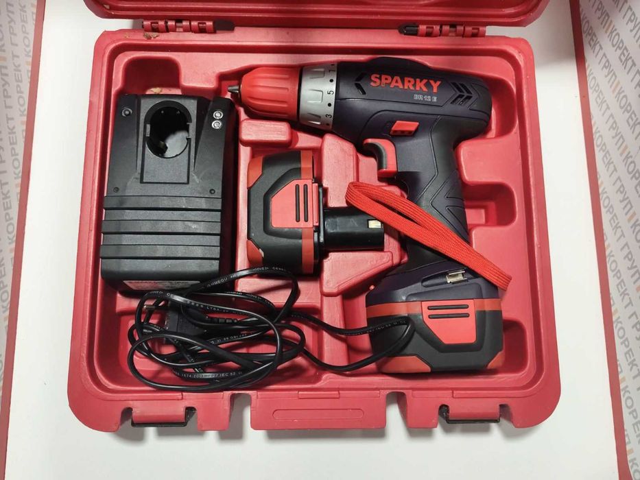 Aкумулаторна бормашина/винтоверт Sparky BR 12E-CH /12V, 2Ah/
