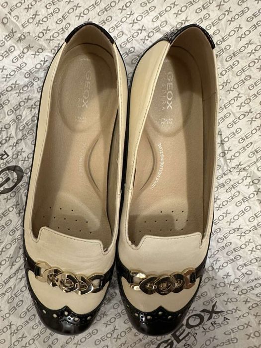 Пантофки Geox Respira от еатествена кожа