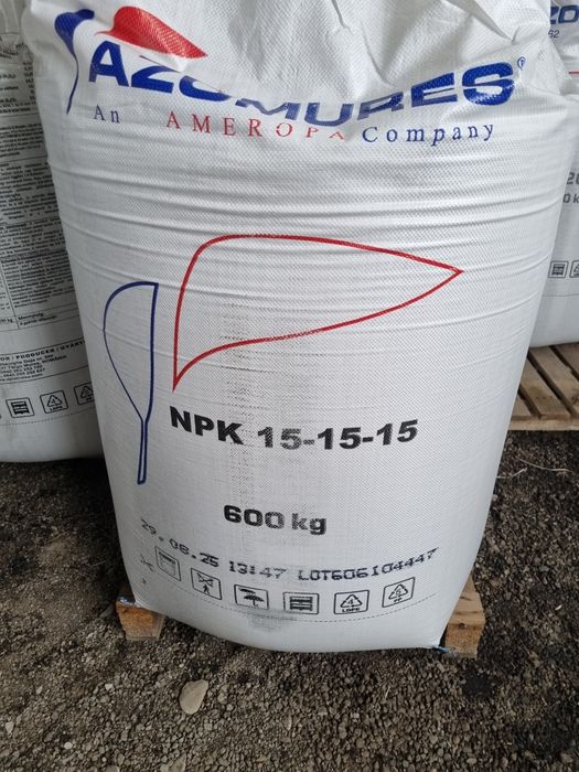 Complexe NPK 15.15.15+10S / 15.15.15 +8sulf+Zinc , 20.20.0,  etc