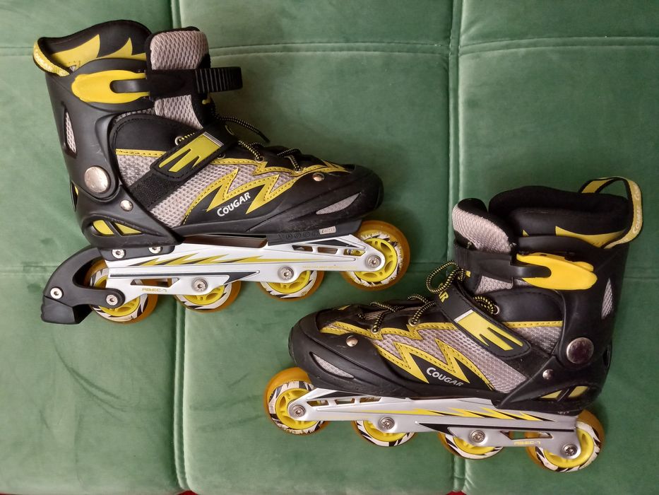 Роликовые коньки фирмы ,,Cougar,,  р.38-41.