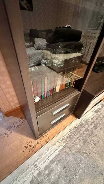 Шкаф, тв зона, мебель