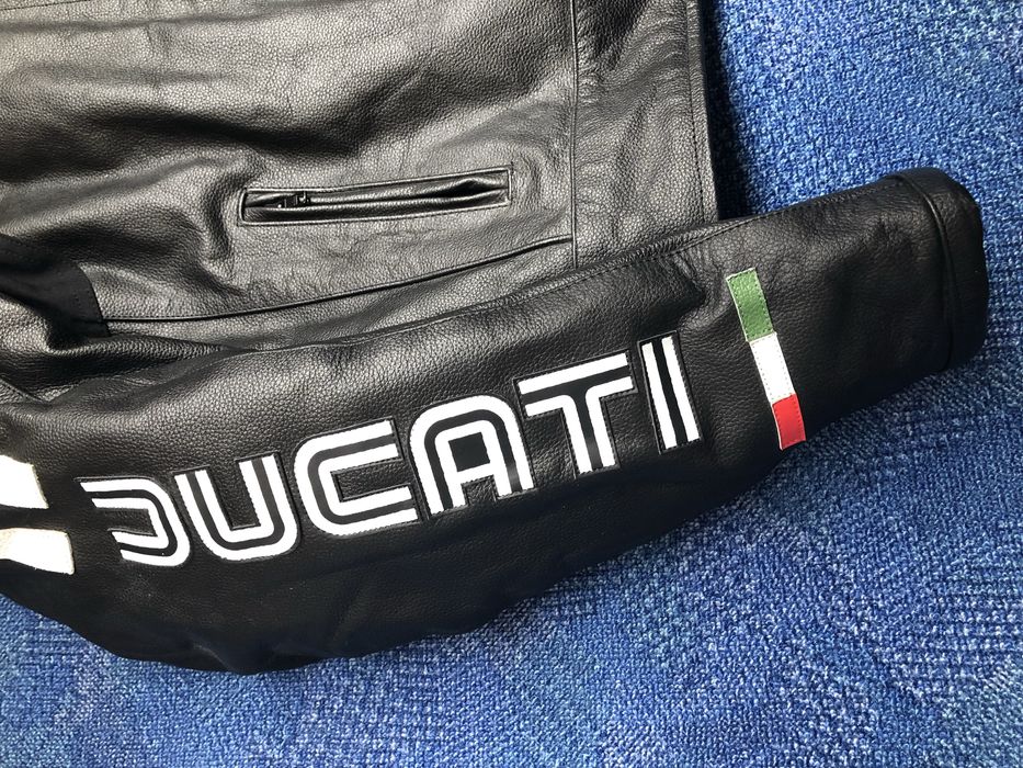 Ducati Bike Leather Jacket мъжко мото яке/ естествена кожа - M-L