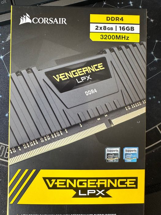 Corsair Vengeance 16 GB 2x8 3200 MHZ DDR4 ГАРАНЦИЯ