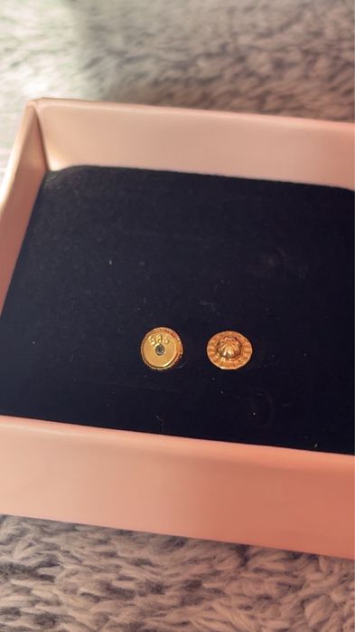 Cercei aur 14K cu perle