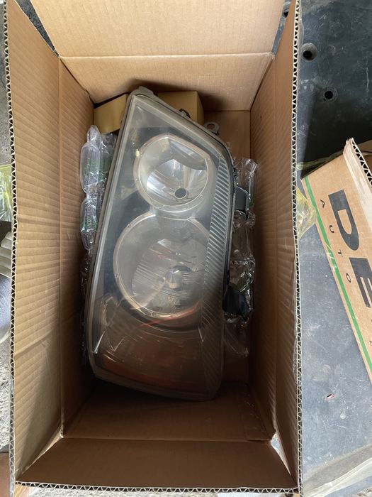 Фары на toyota highlander дорест