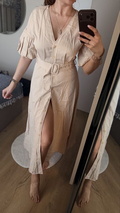 Рокля Zara с флорални мотиви