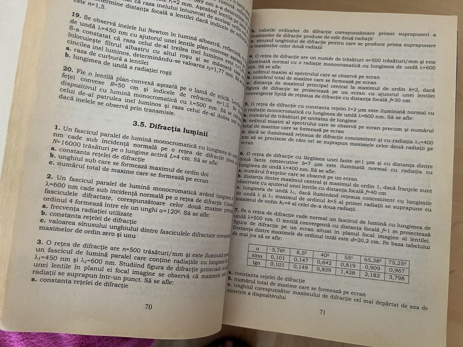 Lot 4 carti de fizica - culegeri probleme liceu si Bacalaureat
