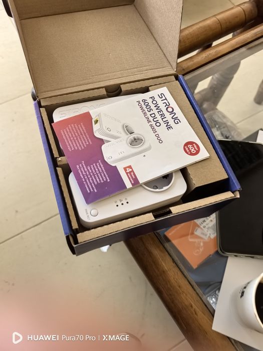 Адаптерен комплект Strong, Powerline, Wi-Fi 600s Duo, 300 Mbit/s, 2404