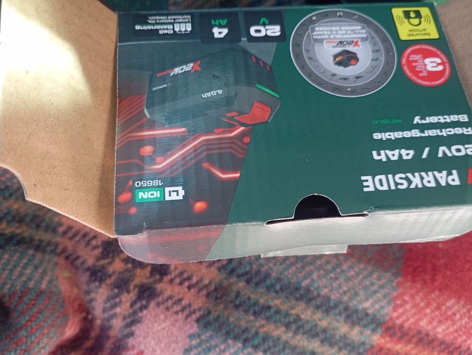 Чисто нови.Парксайд флекс винтоверт 18