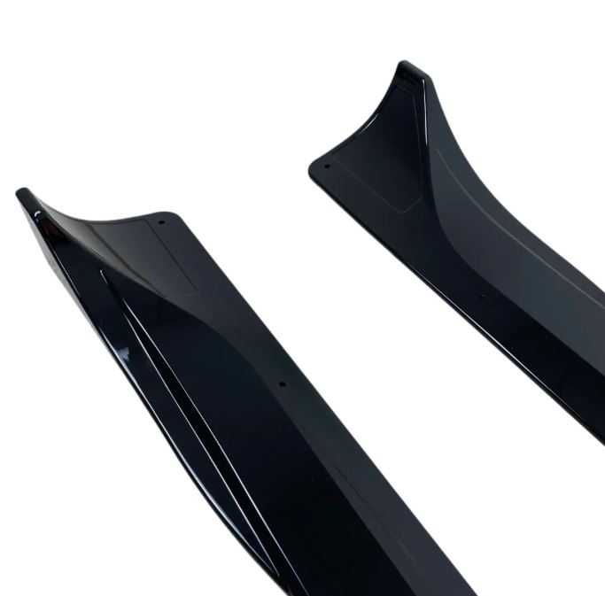 Добавки за прагове за Tesla Model Y черен гланц, Тесла