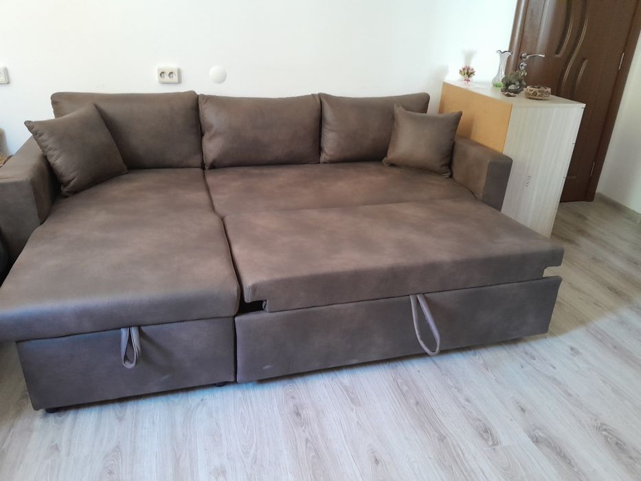 Диван ъглов с размери 230/150/85