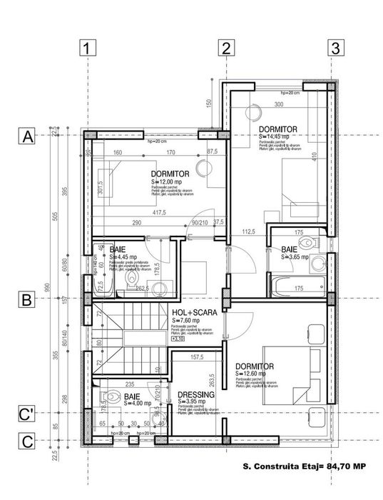 Case Stil Mediteranean - Safirului - 5 Camere si 4 bai
