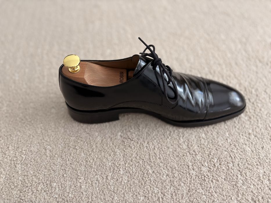 Pantofi premium pentru evenimente IL PASSO barbati, negru, marimea 41