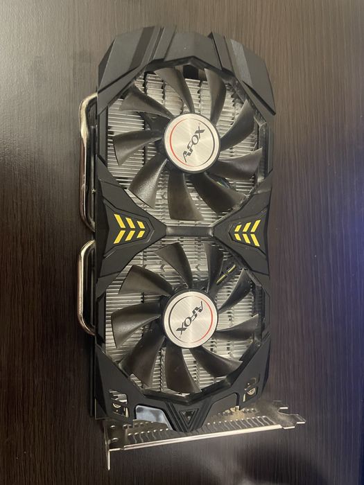 Видеокартa AFOX AFRX580  обьем 8192MB
