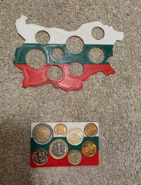 3D принтиран държач за монети със стойка