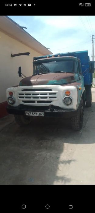 ЗИЛ самасвал метан газ