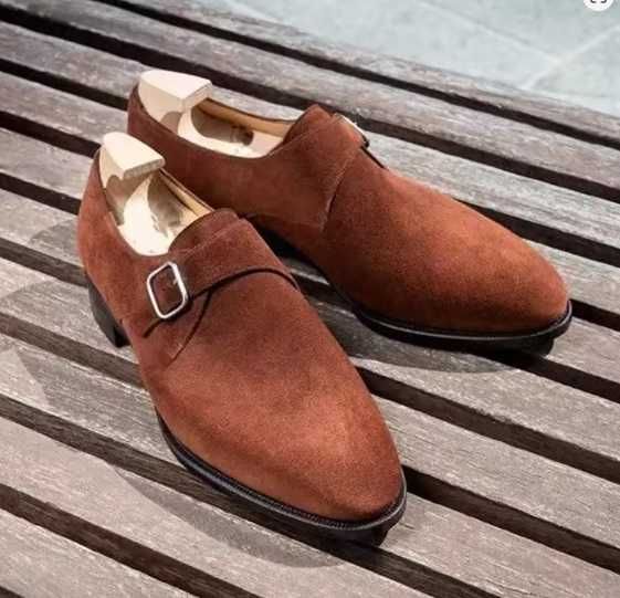 Pantofi monk 45 de lux Daniel Kenneth NOI lucrati manual piele natural