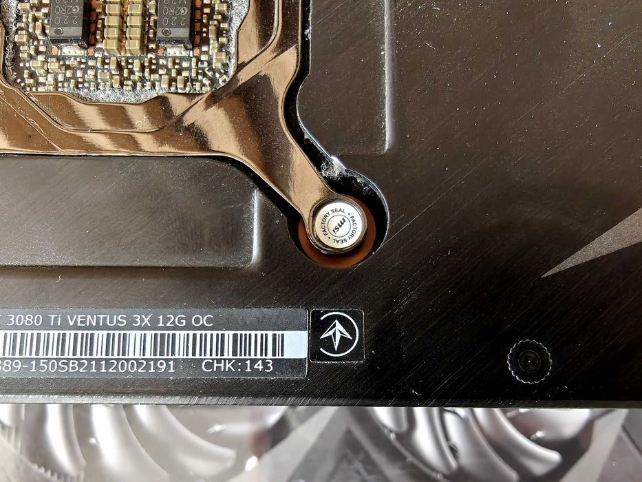 GeForce RTX 3080 Ti VENTUS 3X 12G OC