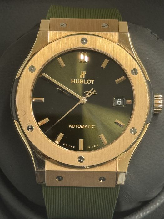 HUBLOT Classic Fusion King Gold Green 45mm