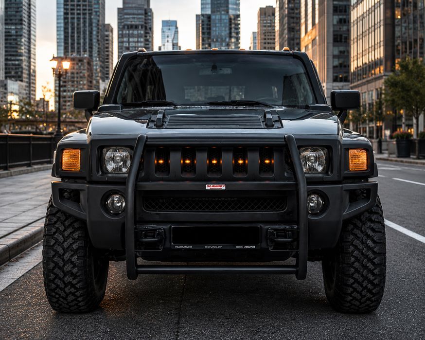 Таран кенгурятник защи бампера Hummer H2 H3
