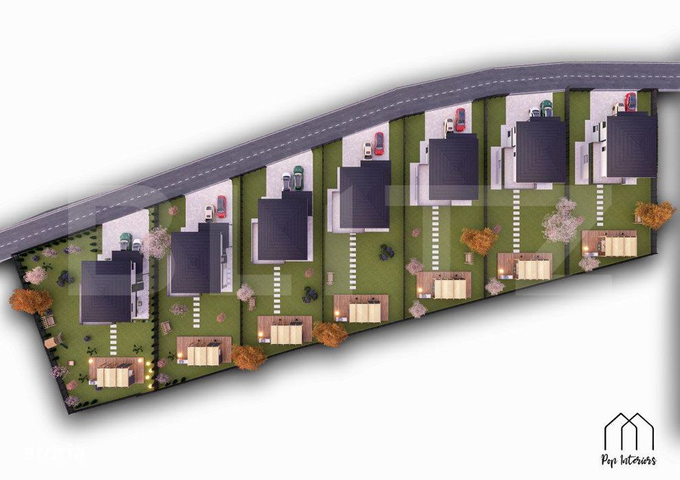 Teren cu autorizatie de constructie, 4400 mp, utilitati, zona Salistea