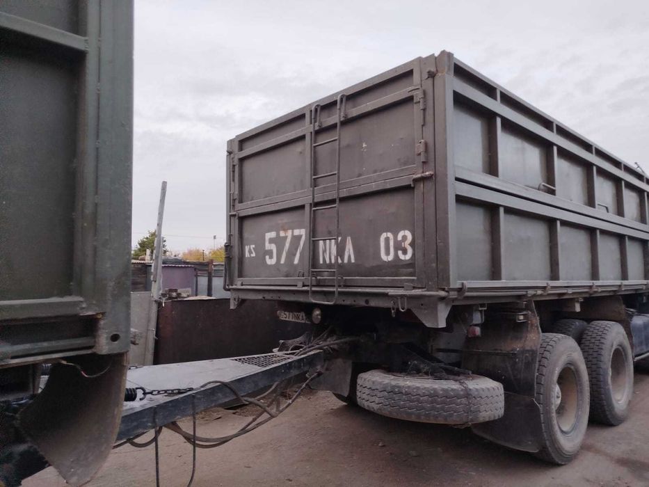 КамАЗ 5320 с прицепом-самосвалом