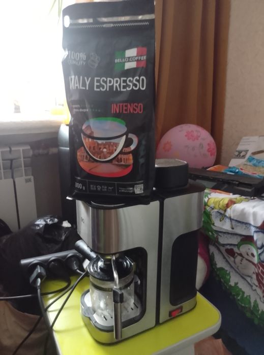 Кофеварка + натуральный кофе в подарок