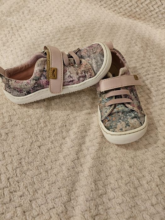 Pantofi barefoot vegani Tikki Harlequin Rust marimea 25