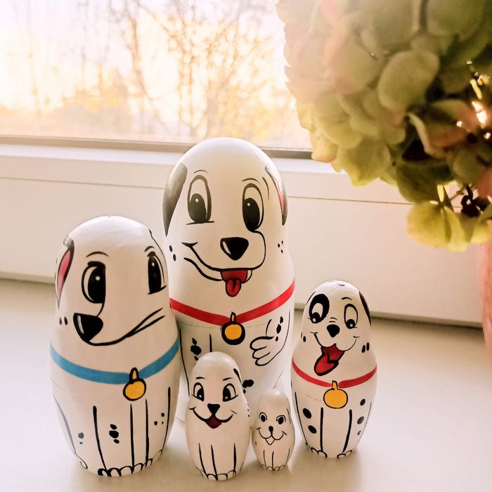 64.99 lei Matrioska 5 Dalmatieni