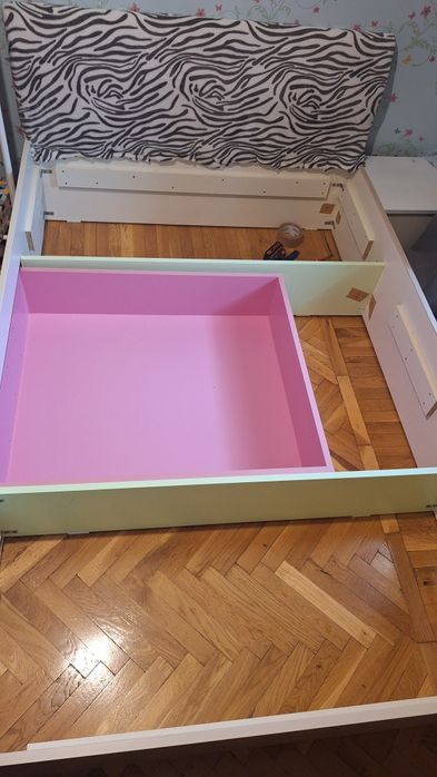 Pat cu somieră 125×190