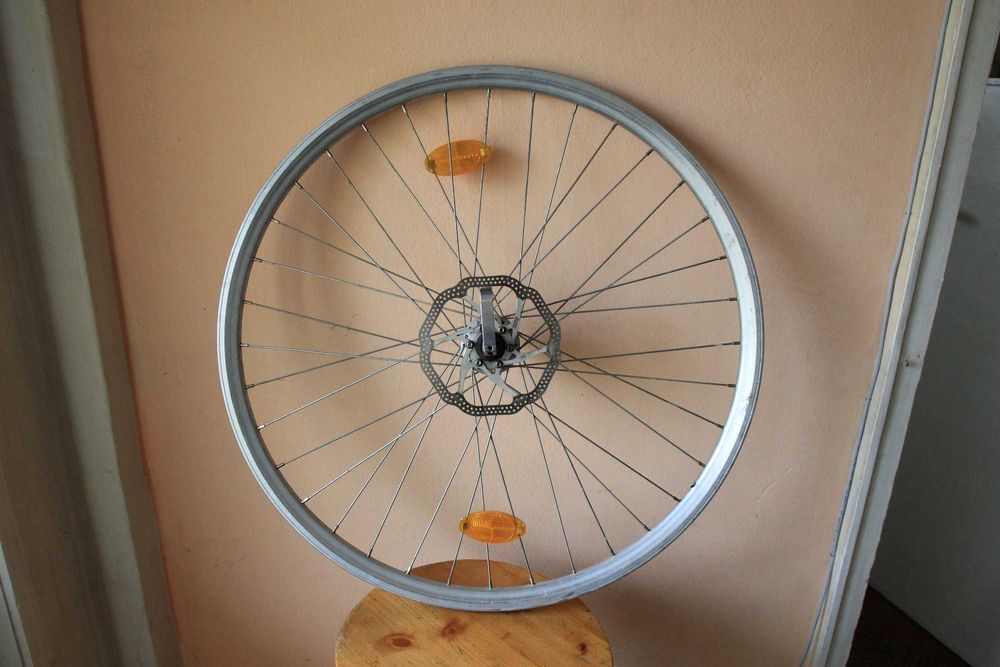 Капла за велосипед, 28", алуминиева, предна с диск.