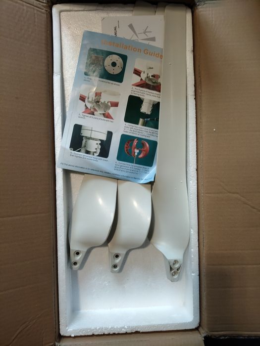 Generator de turbină eoliană VEVOR, kit turbină eoliană 12V/AC, genera