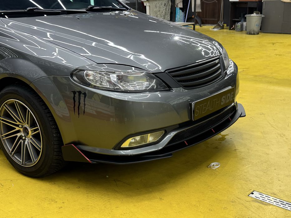 Gentra Lacetti Spoiler tuning Сплиттер Обвесы