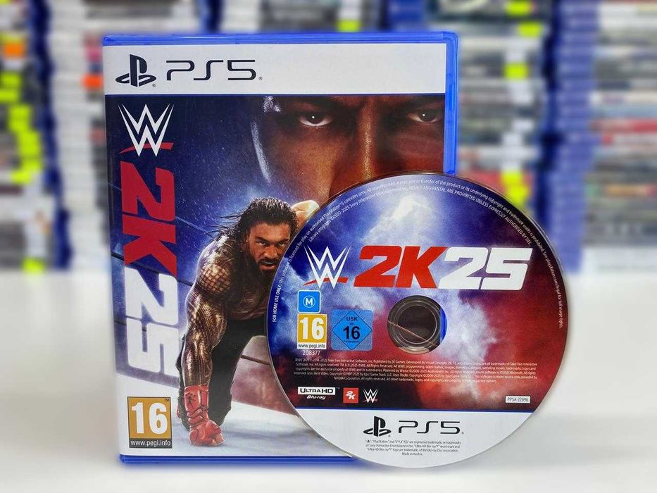 WWE 2K25 PS5/ Реслинг На Двоих-Четверых Пс5/ Большой Выбор Игр