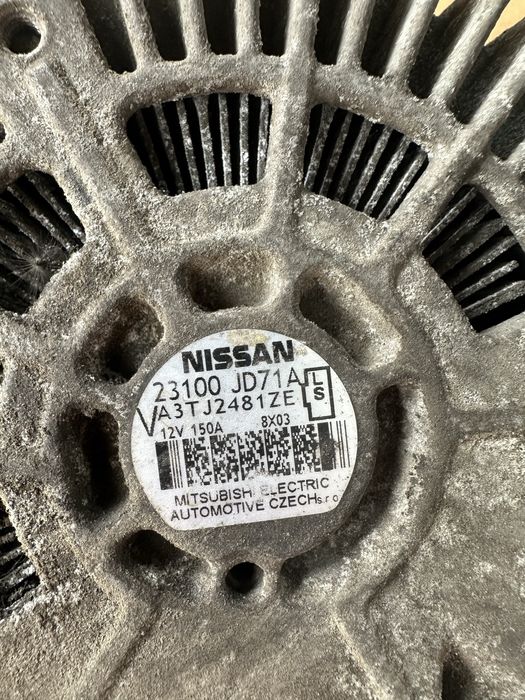 Алтернатор Нисан Кашкай / Nissan Qashqai J10 2.0dci