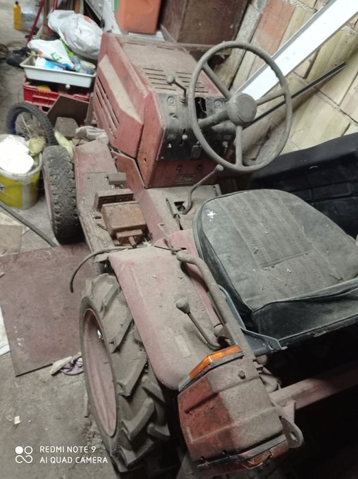 Руско тракторче МТ 12 бензин газ