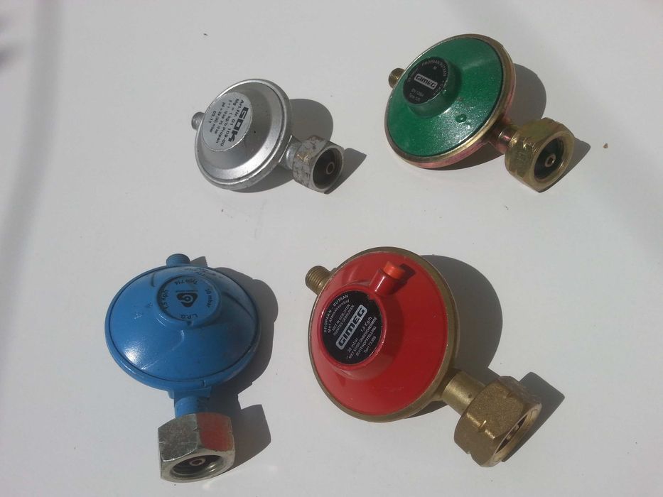 GIMEG Olanda camping regulator furtun gaz rulota 30/50 mBar ceas