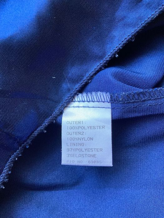 Тъмносиня дълга рокля