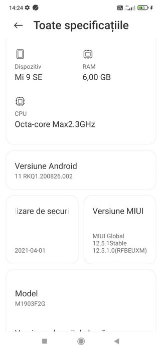 Xiaomi MI 9 SE vând/schimb